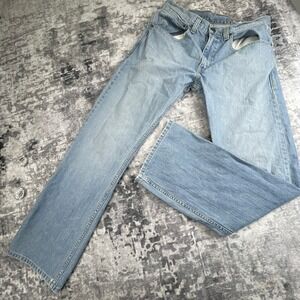Vtg  Levi's Silver Tab Men 33x34 Blue Bootcut Jeans Y2K Streetwear Skater 90s
